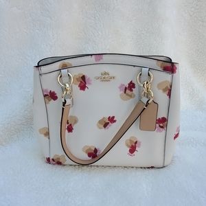 Coach floral bag